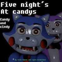 FREDDY AND CANDY REACT TO: Five Nights at Candy's Remastered (Official) 