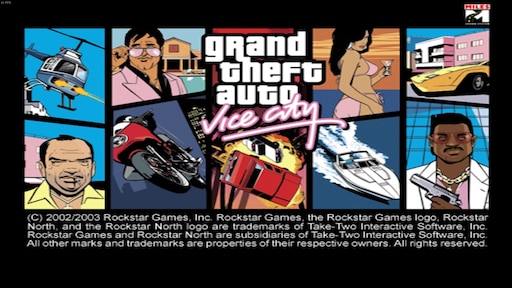 Вайс сити не работает. Grand Theft auto vice City загрузочные экраны. GTA 3 vice City. GTA VC 2002. GTA vice City обложка.