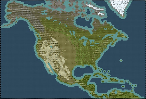 Майнкрафт карта севера