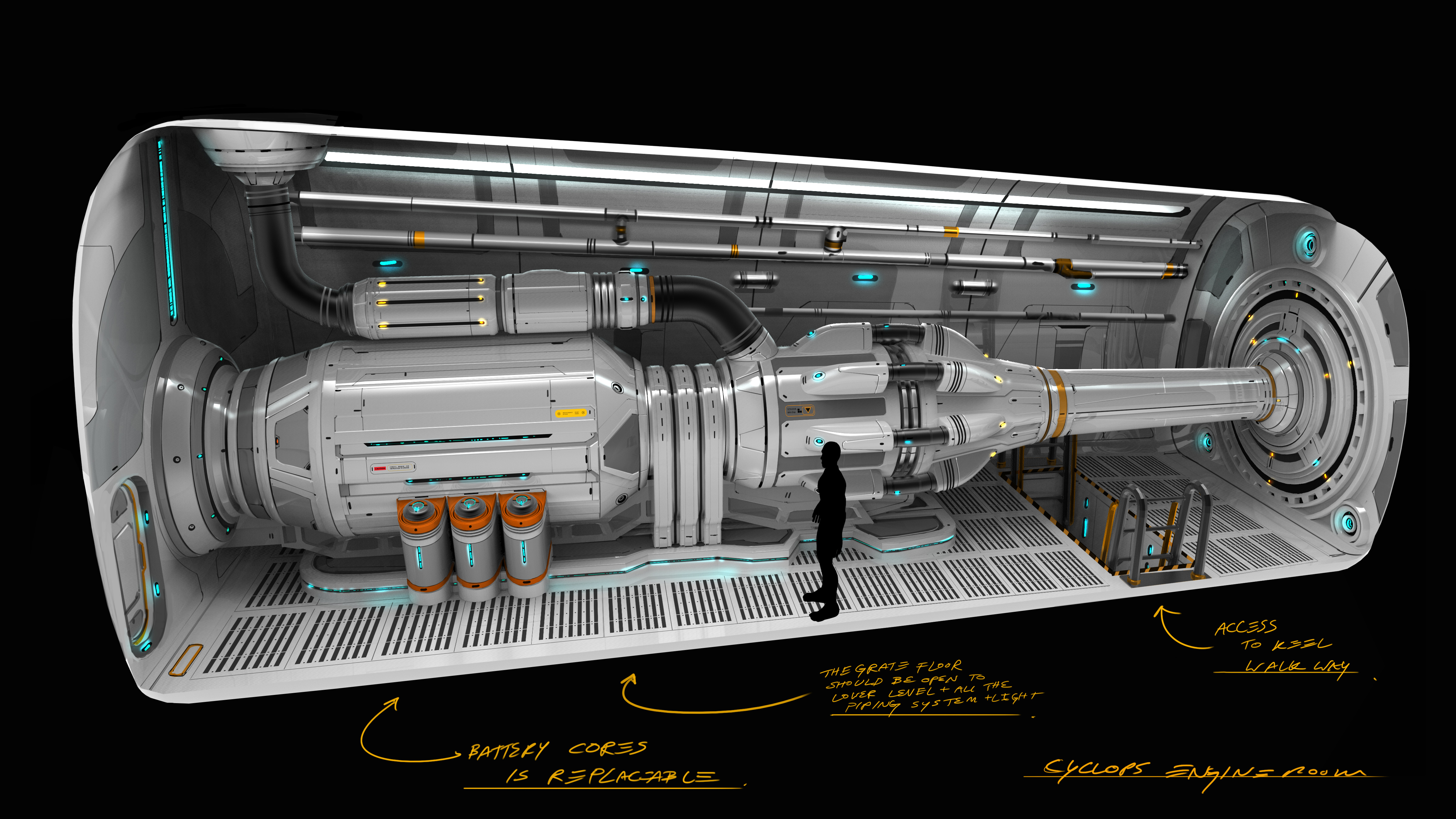 help on cyclops engine fragments subnautica