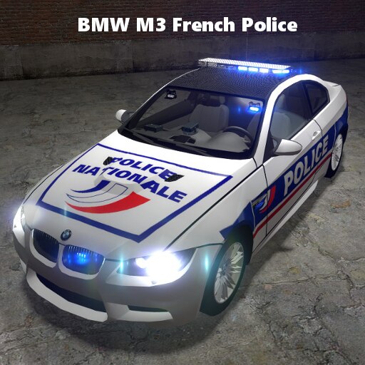 bmw m3 police car