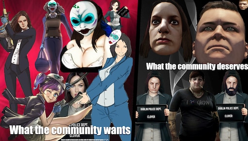 Steam Community: PAYDAY 2. I DON'T OWN ANY OF THE FOLLOWING ARTWORK Or...