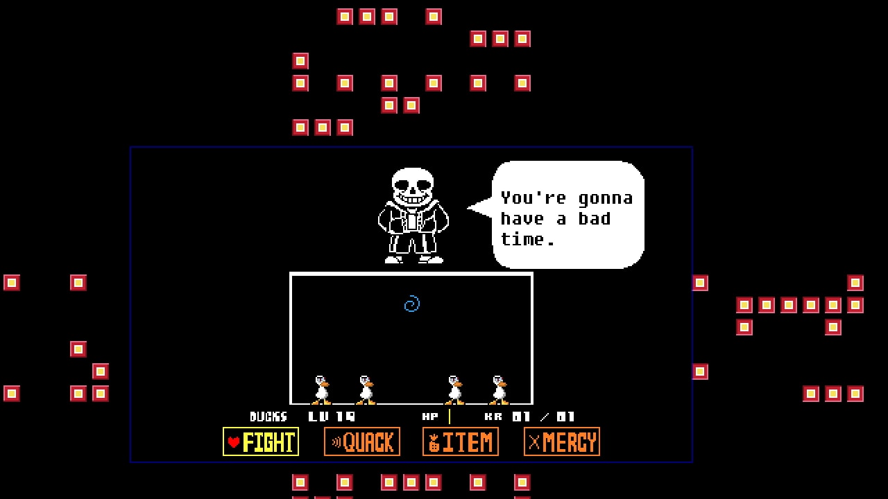 Sans - Undertale - You're gonna have a bad time!