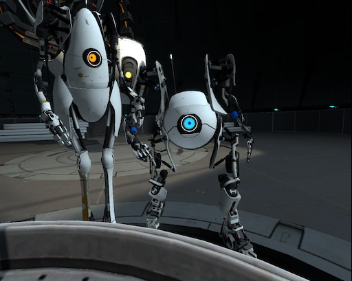 Portal 2 скины роботов фото 80