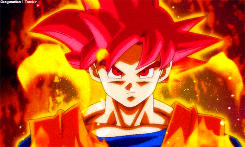 All Goku Super Saiyan Blue Transformations on Make a GIF, goku ssj
