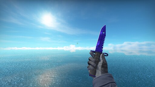 FN M9 Bayonet Doppler Sapphire - My first unboxed knife <3.