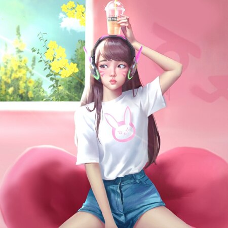 D.VA — Overwatch "Iced Coffee"