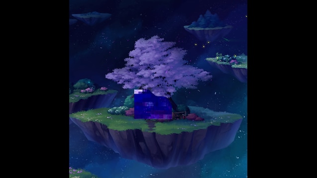Steam Workshop::Monika After Story - Floating islands(Night