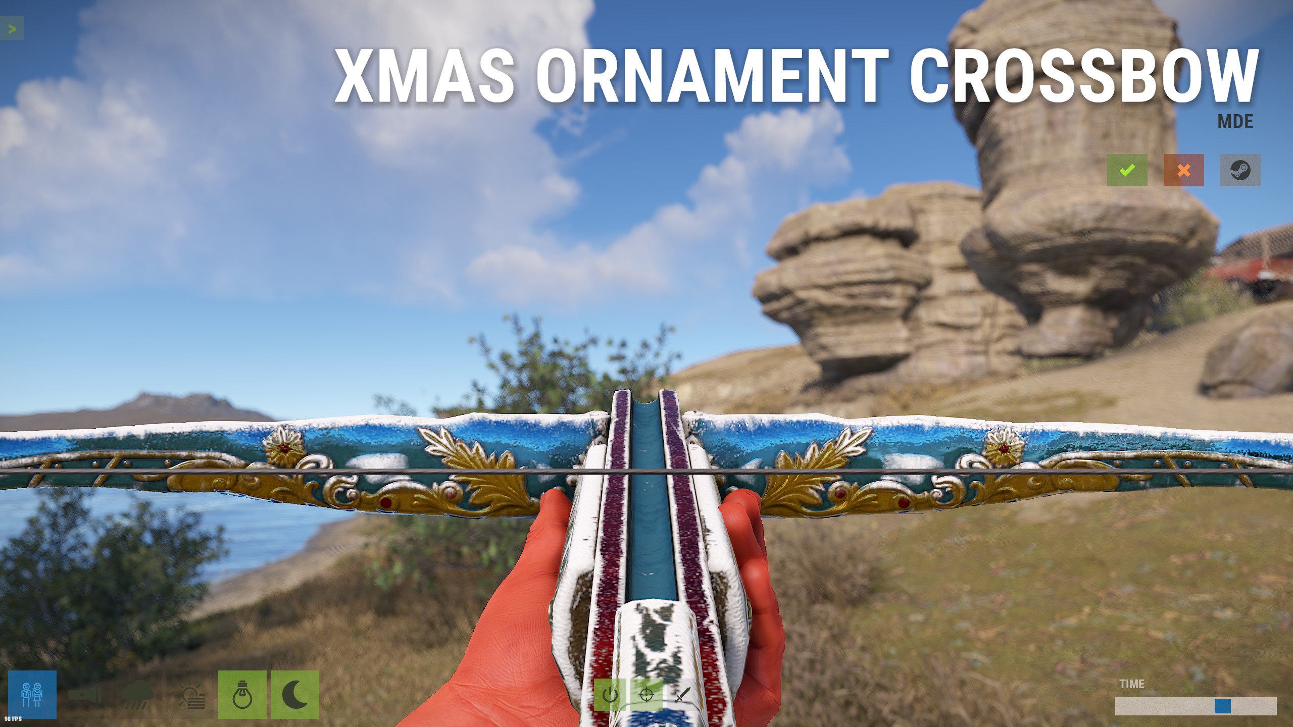 Christmas Ornament Crossbow thumbnail 3