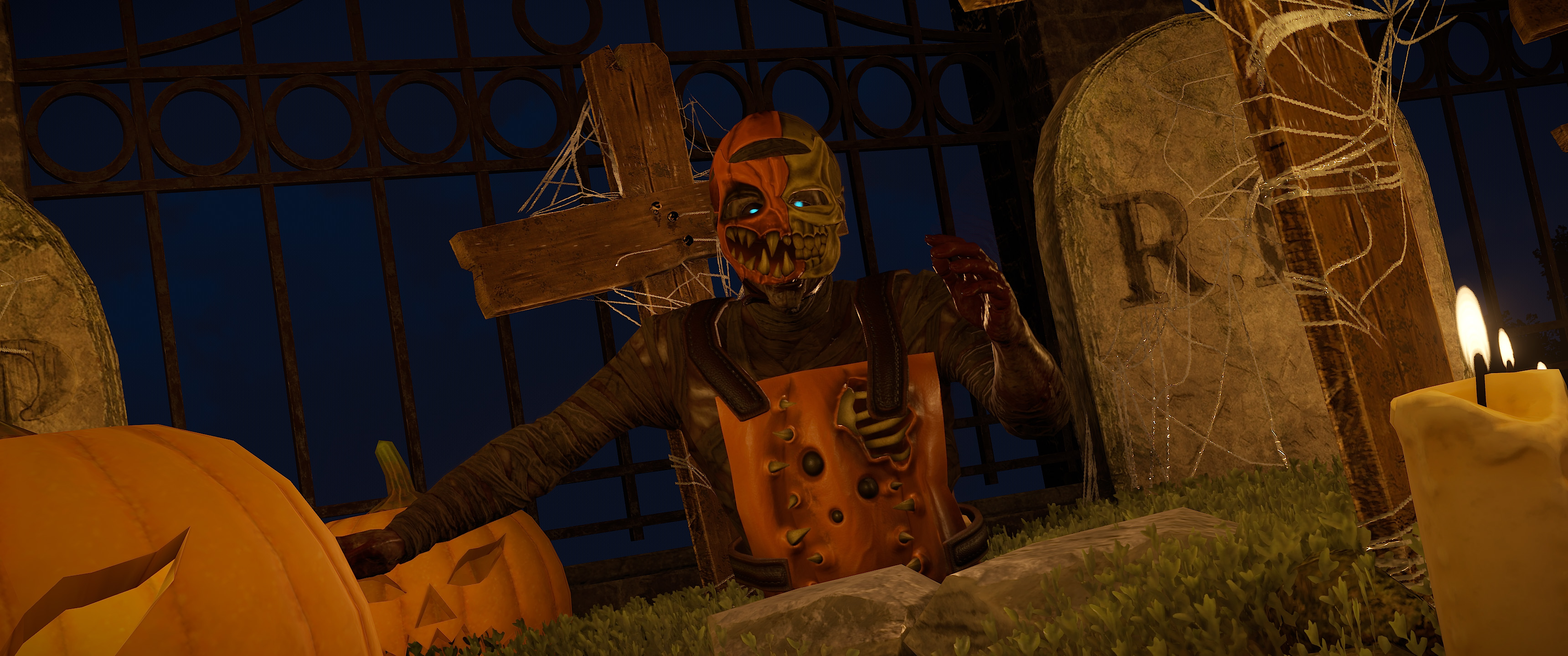 Dead Pumpkin Facemask thumbnail 2