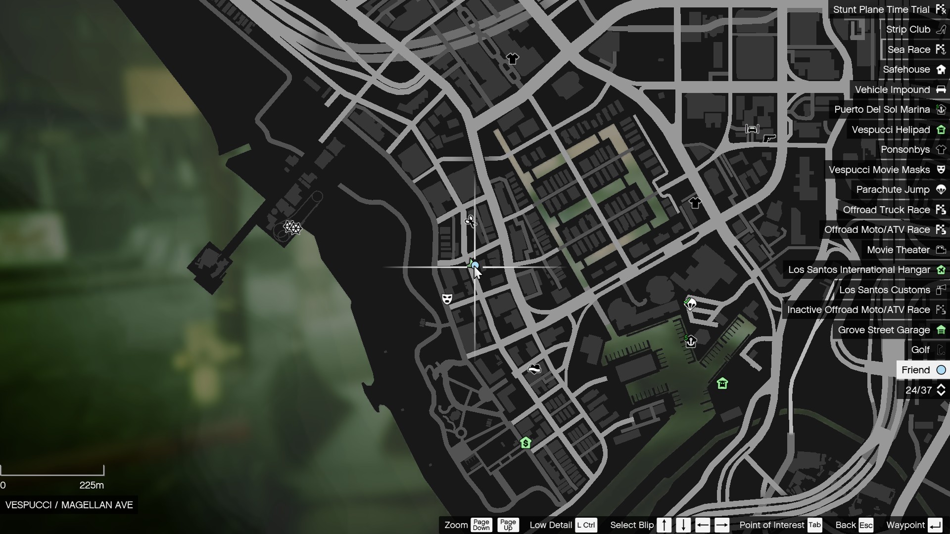 Where is Los Santos located in GTA 5?