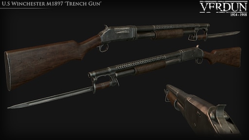 Steam 社区 :: :: M1897 Trench Gun Render (Teaser) .