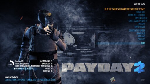 Payday 2 yakuza character pack фото 70