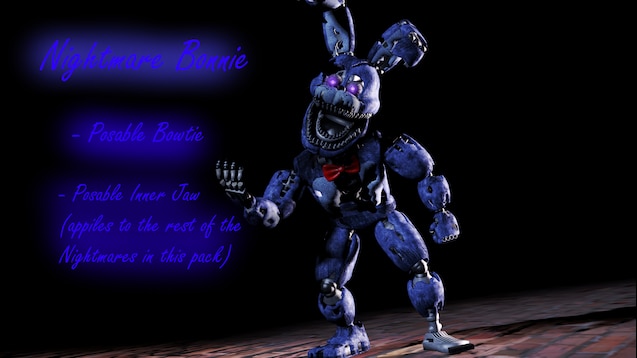 Steam Workshop Five Nights At Freddy S 4 Nightmare Animatronics Part 2 - these are the new animatronics roblox fnaf fredbears