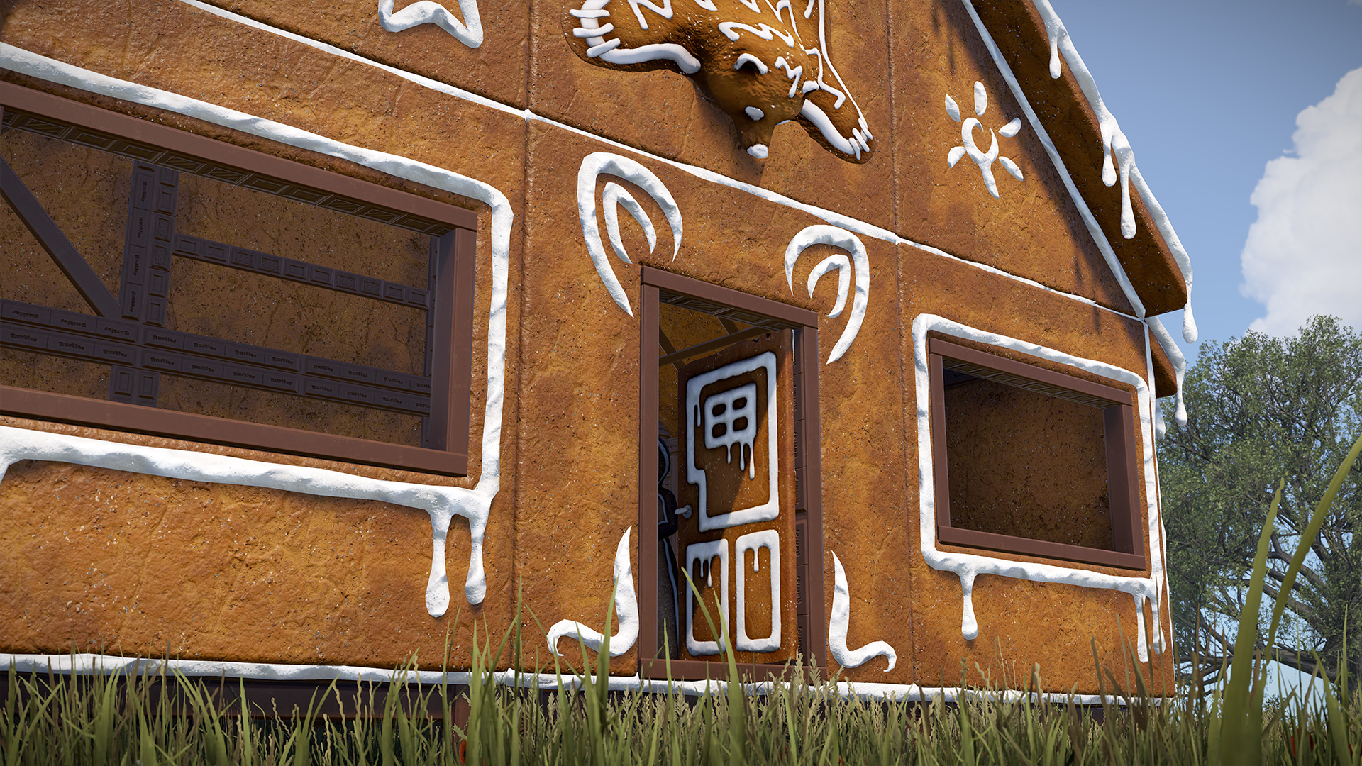 Gingerbread Wooden Door thumbnail 4