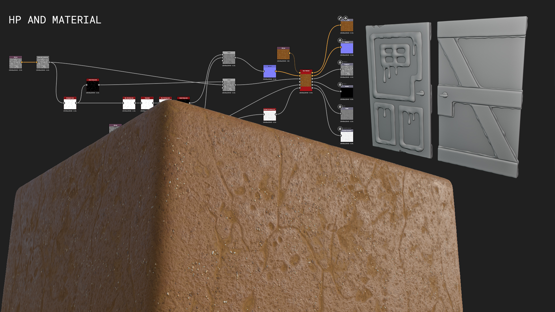 Gingerbread Wooden Door thumbnail 10