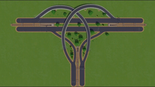 Highway intersection design