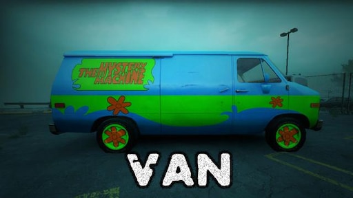 Steam Workshop Scooby Doo Mystery Machine Van Hd Updated W Uvmap Fix