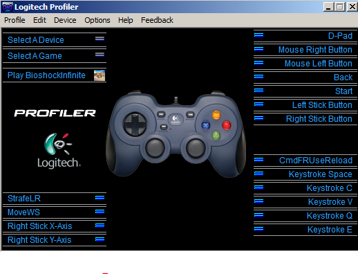 logitech f310 software download