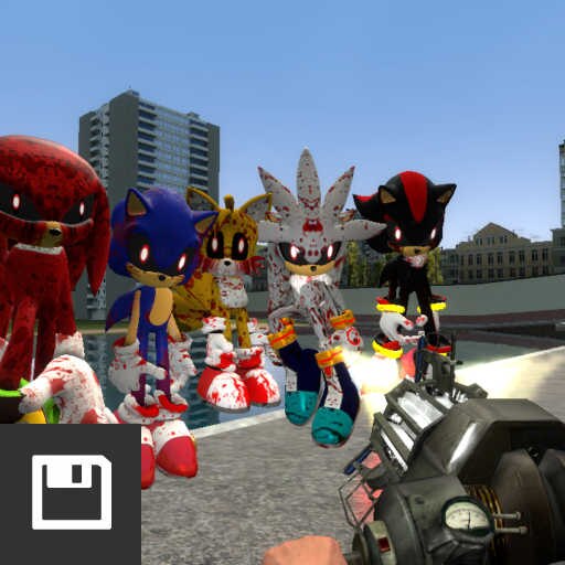 Game over for Sonic's friends!  Sonic.exe clickteam remake 