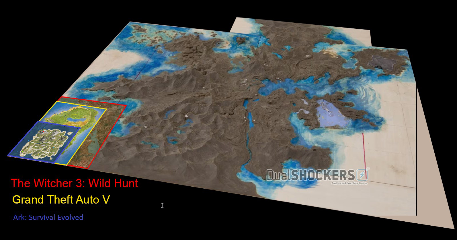 Steam Community :: :: Ark Map Size Comparison