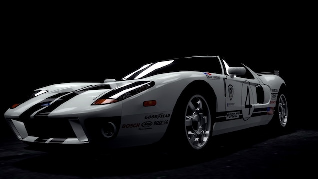 Oficina Steam::Gran Turismo 4 Ford GT LM Race Car Spec ll Skin