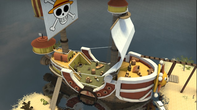 One Piece  The Going Merry Minecraft Map