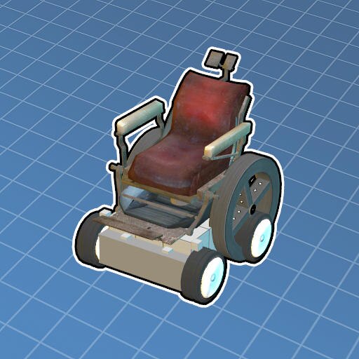 Steam Workshop::Drivable Happy Wheels Wheelchair!