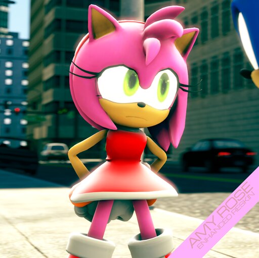 Steam Workshop::Amy Rose Non-Amplified