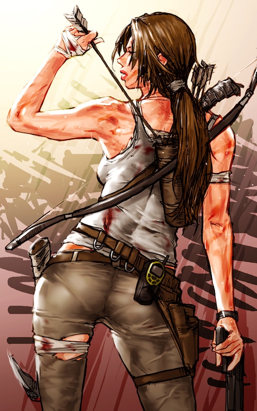 Steam 커뮤니티 :: :: Lara (Brush style) .