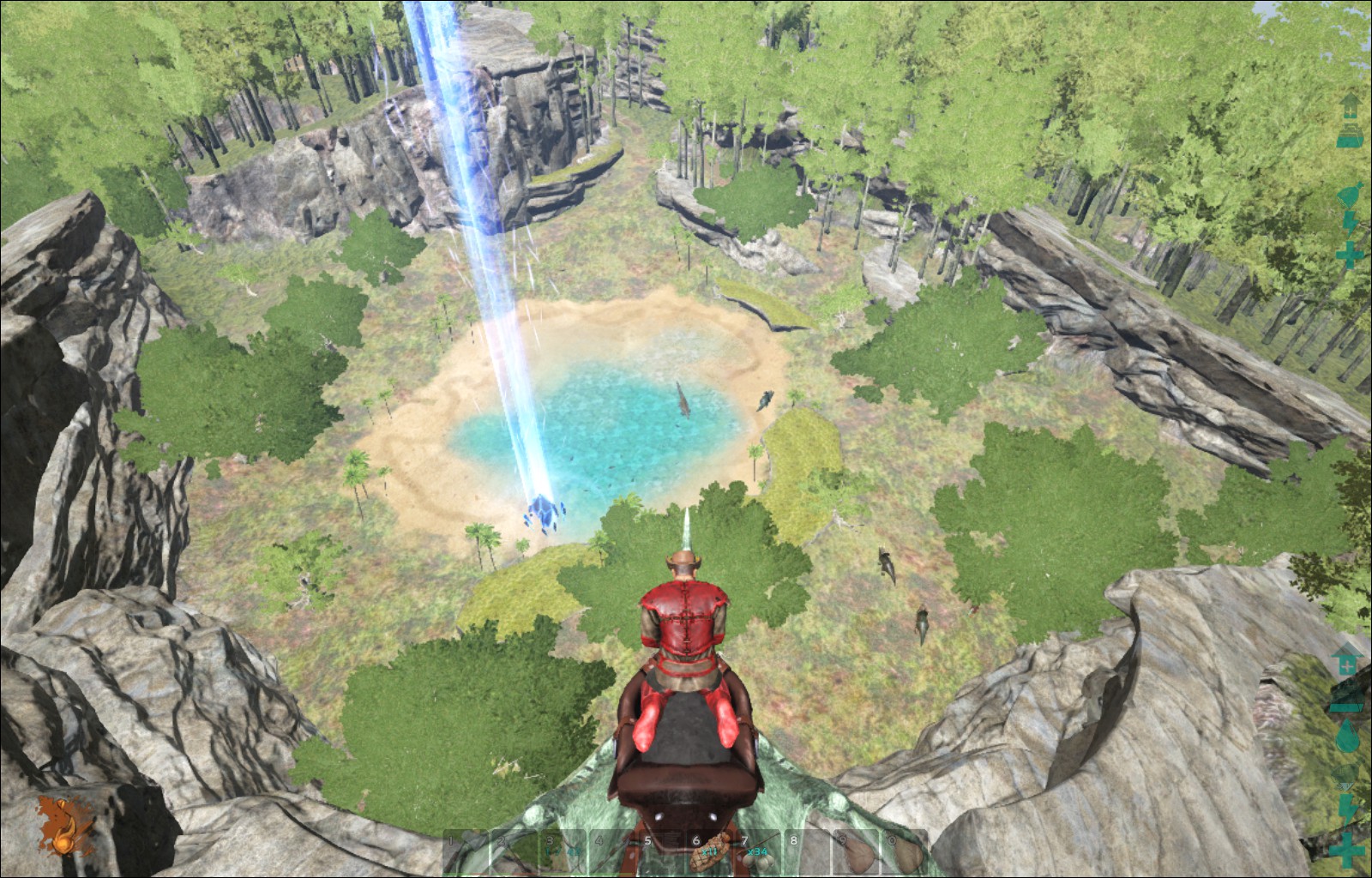 ark hidden lake base