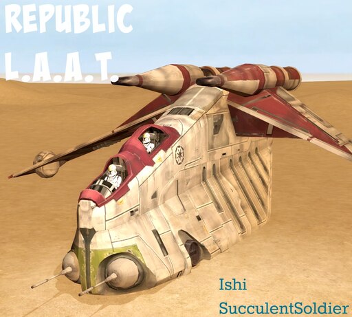 Steam Workshop Star Wars Republic Gunship LAAT