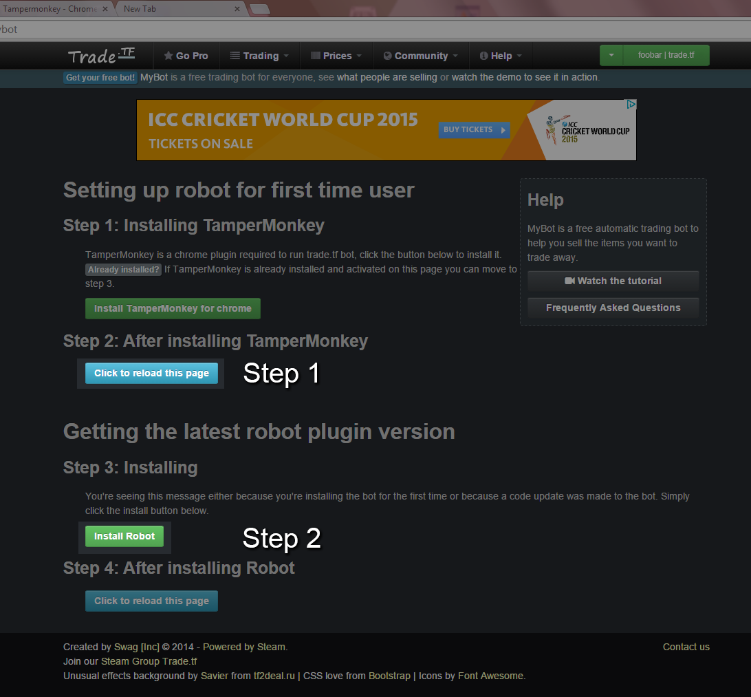 Install Steam Inventory Helper into the Opera browser. - Imgur