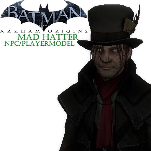 batman arkham city mad hatter concept art