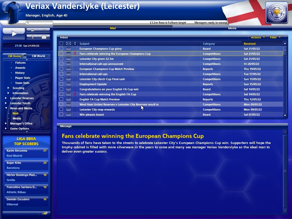 Championship Manager 2010 on Steam