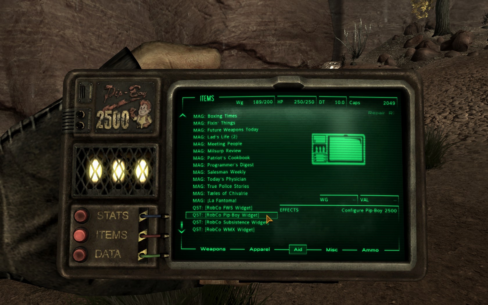 Image categories at Fallout New Vegas - mods and community