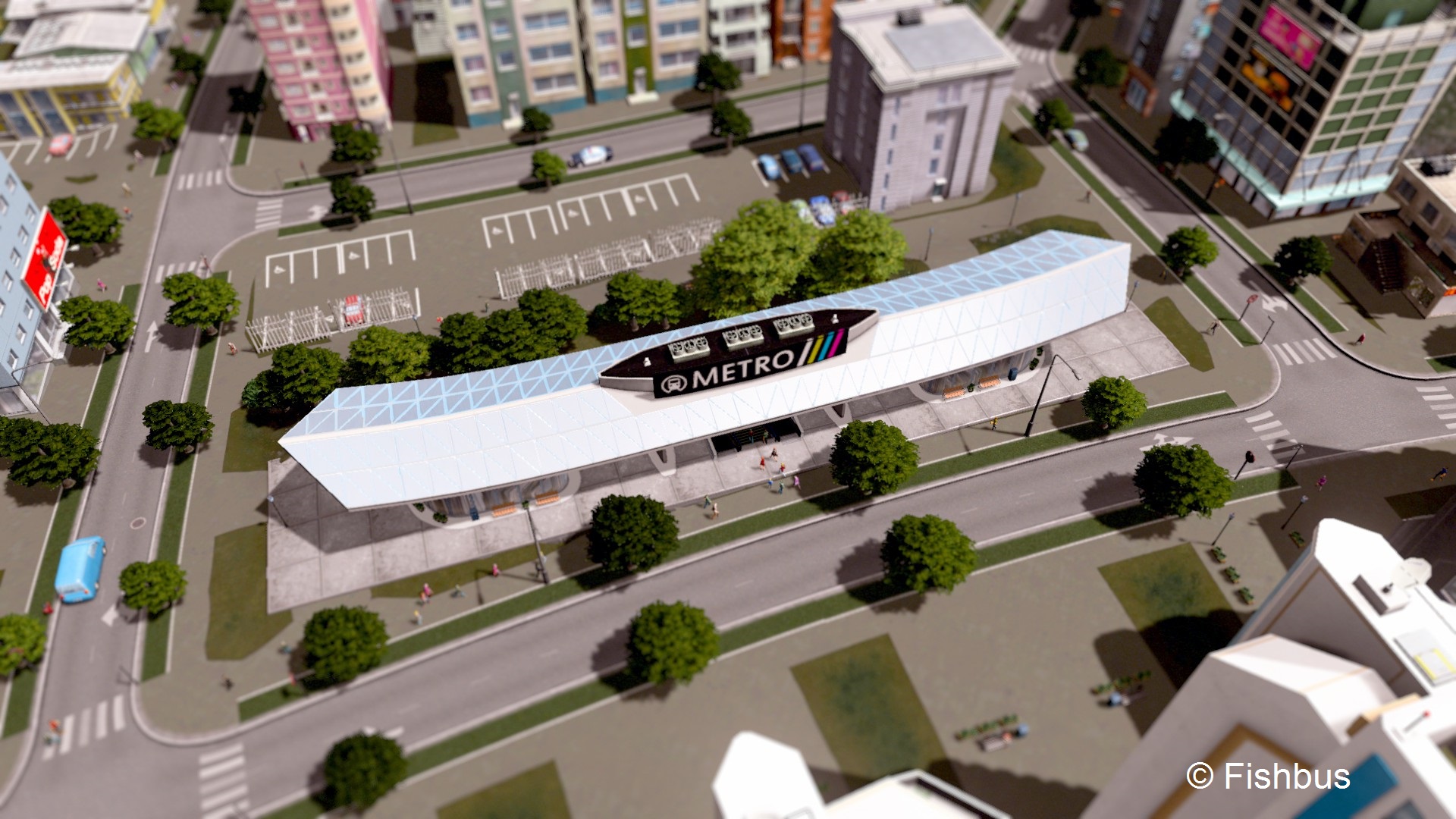 Steam Workshop Multi track Inner City Metro stations