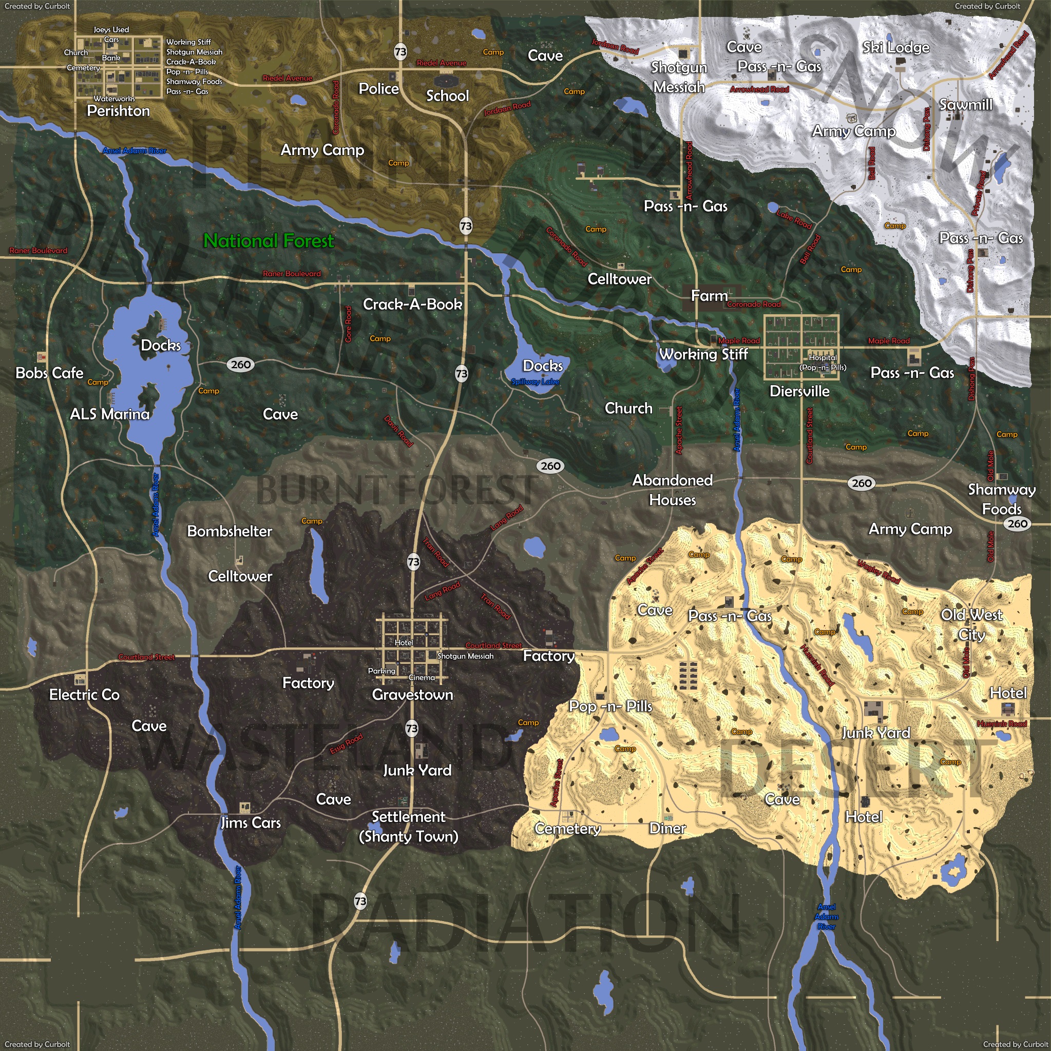 7 Days To Die Navezgane Map Console