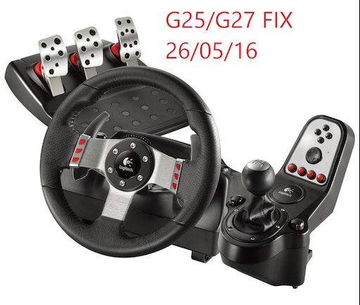 Logitech G27 wheel settings - BoxThisLap