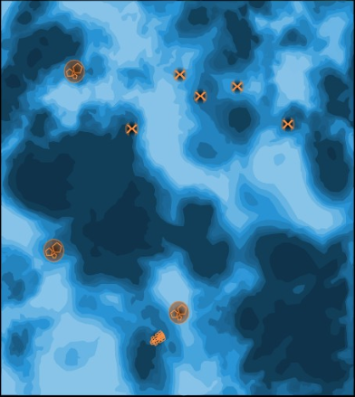 Maps of planets / image 3