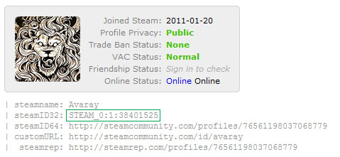 SteamID » Find My Steam ID?