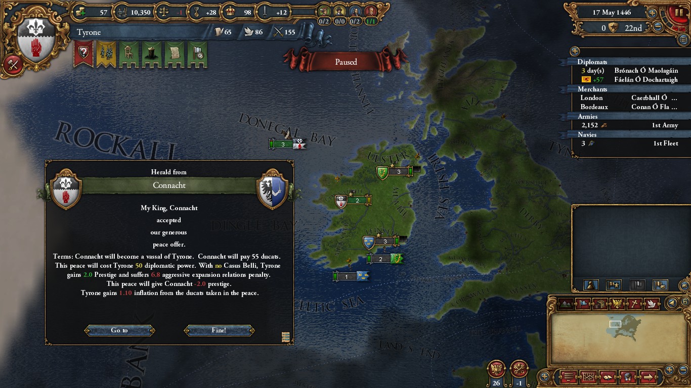 Steam Community Guide Learning Eu4 Working On Irish Luck