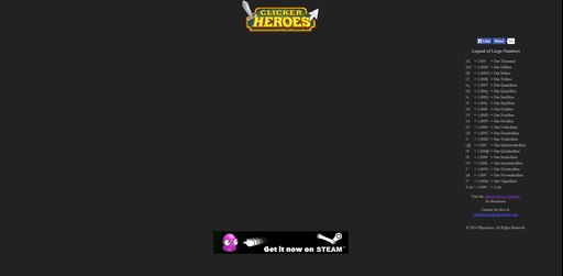 Clicker Heroes Available Everywhere! 