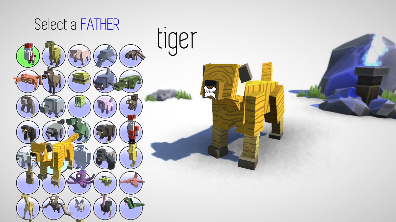 hybrid animals game