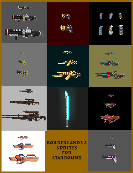 Steam Community :: :: Borderlands 2 Weapons for Starbound
