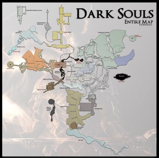 Dark Souls World Map Steam Community :: :: Dark Souls World Map