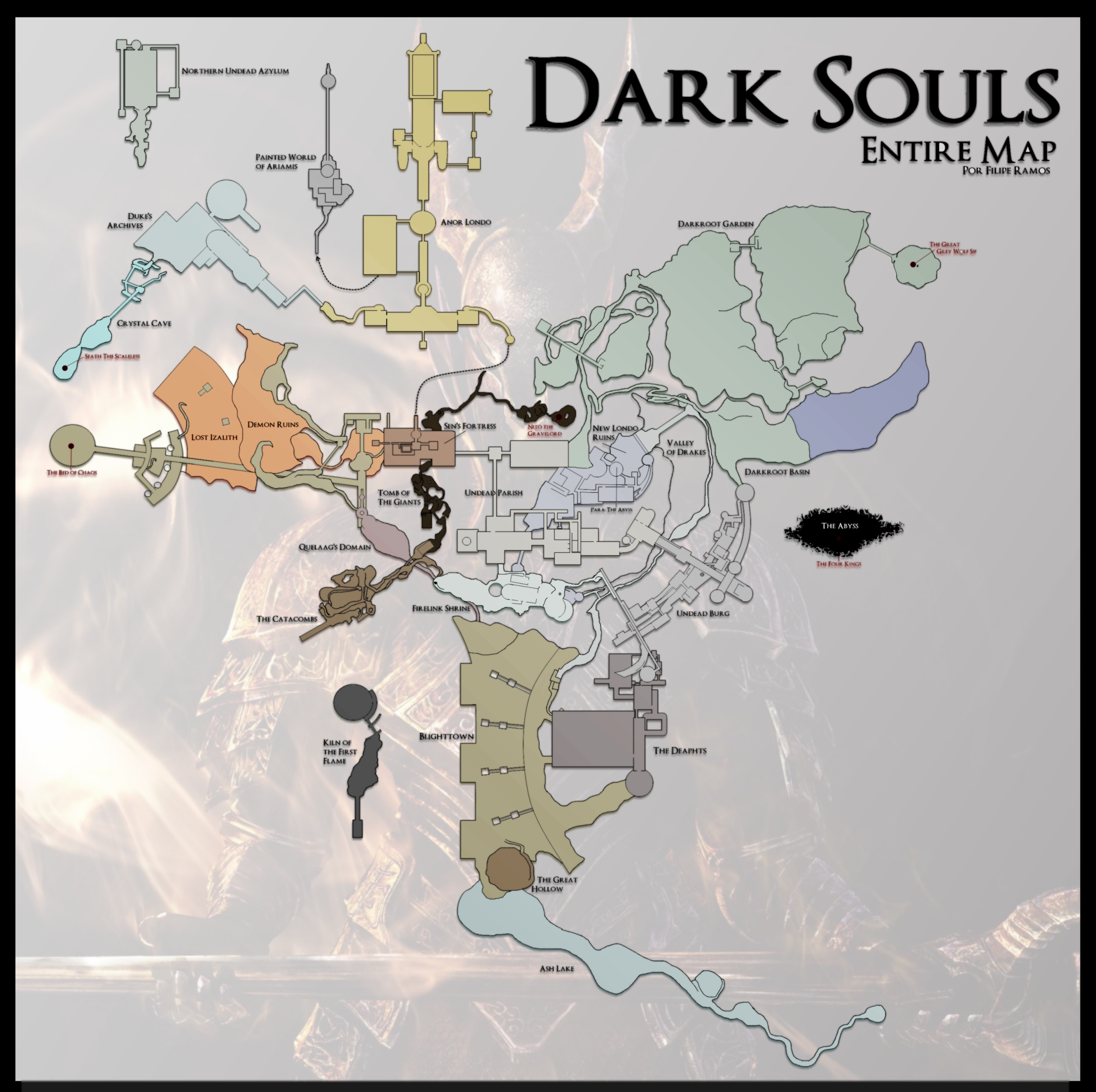 dark souls 3 map