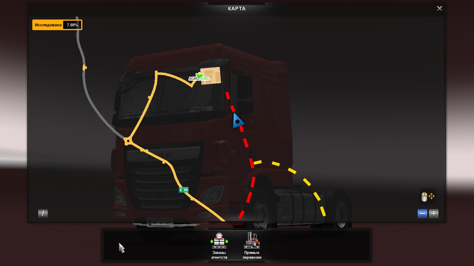 Скрытые и объездные дороги в Euro Truck Simulator 2