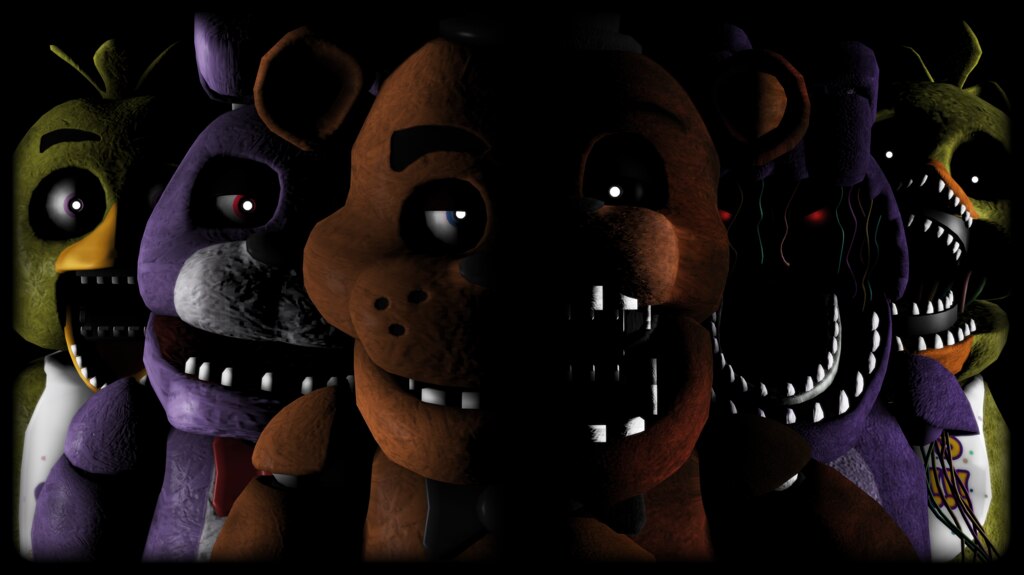 7 days of fnaf: withered Freddy by 0urCast on Newgrounds