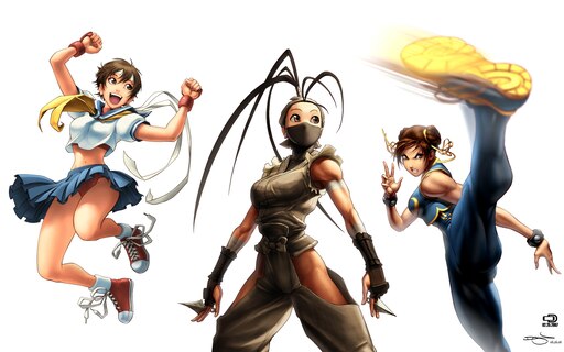 Чун ли Street Fighter 5 Art